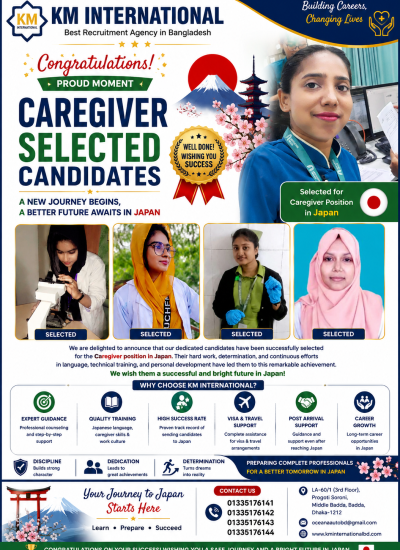 Caregiver Selected Candidate Caregiver Selected Candidate